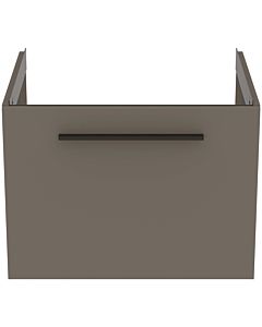 Ideal Standard i.life B meuble double vasque T5269NG 2000 coulissant, 60 x 50,5 x 44 cm, gris quartz mat