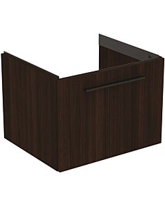 Ideal Standard i.life B meubles double vasque T5269NW 2000 coulissant, 60 x 50,5 x 44 cm, chêne café