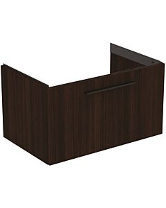 Ideal Standard i.life B meubles double vasque T5271NW 2000 coulissant, 80 x 50,5 x 44 cm, chêne café