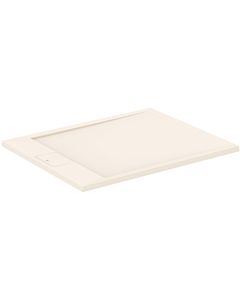 Ideal Standard Ultra Flat S i.life rectangular shower tray T5223FT 100 x 80 x 3.2 cm, sandstone