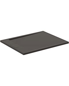 Ideal Standard Ultra Flat S i.life rectangular shower tray T5223FV 100 x 80 x 3.2 cm, slate