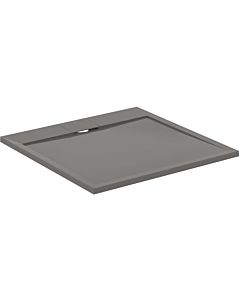 Ideal Standard Ultra Flat S receveur de douche i.life T5227FS 90 x 90 x 3,2 cm, gris quartz, carré