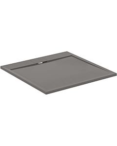 Ideal Standard Ultra Flat S receveur de douche i.life T5234FS 100 x 100 x 3,2 cm, gris quartz, carré