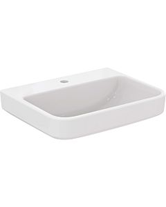 Ideal Standard lavabo i.life B T534401 avec trou pour robinetterie, sans trop-plein, 55 x 44 x 18 cm, blanc