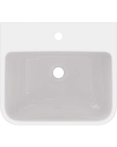 Ideal Standard lavabo i.life B T534501 avec trou pour robinetterie, sans trop-plein, 50 x 44 x 18 cm, blanc