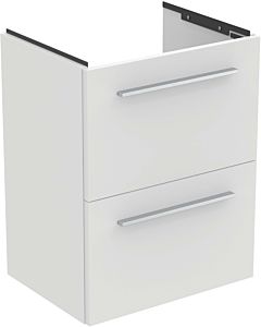 Ideal Standard i.life S Möbel-Waschtischunterschrank T5291DU 2 Auszüge, 50 x 37,5 x 63 cm, weiß matt