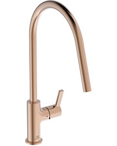 Ideal Standard Gusto kitchen tap BD408J4 sunset rose, with high pipe spout