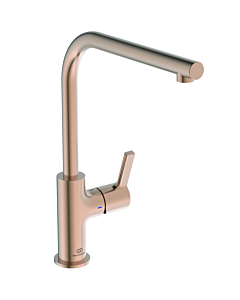 Ideal Standard Gusto robinet de cuisine BD418J4 coucher de soleil rose, avec bec tuyau