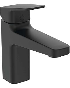 Ideal Standard CeraPlan mitigeur de lavabo BD227XG saillie 124 mm, noir soie, avec métal garniture de vidange