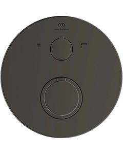 Ideal Standard Ceratherm T100 Flush Mount Kit A5814A5 for Concealed Bath Thermostat, Kit 2, Magnetic Grey