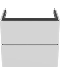 Ideal Standard Adapto Waschtisch-Unterschrank T4300WG 2 Auszüge, 570 x 410 x 490 mm, hochglanz weiß lackiert