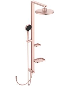 système de douche Ideal Standard Alu+ BD585RO à combiner avec robinetterie apparente, rosace