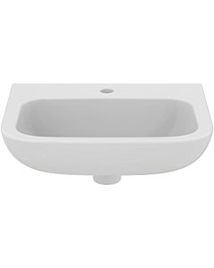 Ideal Standard Contour 21 Handwaschbecken S241201 mit Hahnloch, ohne Überlauf, 50 x 42 cm, weiß