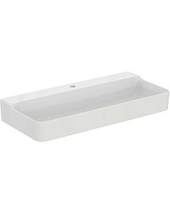 Ideal Standard Conca washbasin T3835MA with tap hole, without overflow, sanded, 1000 x 450 x 145 mm, white Ideal Plus