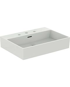 Ideal Standard Extra washbasin T389001 with 3 tap holes, with overflow, sanded, 600 x 450 x 150 mm, white