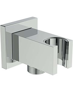 Ideal Standard Idealrain Atelier wall connection elbow BC771AA with shower holder, UP G1 / 2, square, chrome-plated