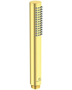 Ideal Standard Idealrain Atelier Stabhandbrause BC774A2 aus Metall, 1-Funktionshandbrause, Brushed Gold