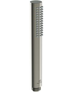 Ideal Standard Idealrain Atelier Stabhandbrause BC774GN aus Metall, 1-Funktionshandbrause, Silver Storm
