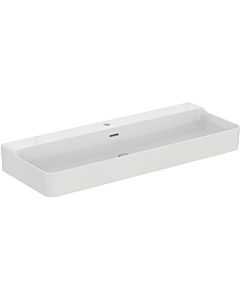 Ideal Standard Conca washbasin T369401 with tap hole and overflow, 1200 x 450 x 165 mm, white