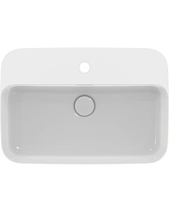 Ideal Standard Ipalyss E2077V1 55x38x14,5cm, with overflow, 1 tap hole, silky white