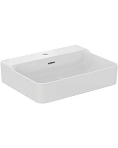 Ideal Standard Conca washbasin T381801 with tap hole and overflow, sanded, 600 x 450 x 165 mm, white