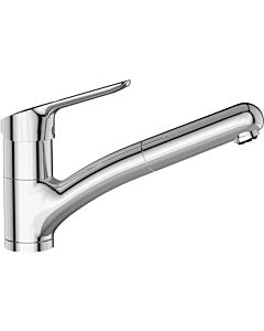 Ideal Standard CeraFit kitchen faucet BC144AA with pull-out hand shower, chrome, ND