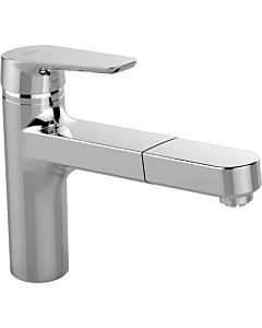 Ideal Standard CeraPlan III kitchen tap B0957AA chrome, low pressure, with pull-out spray