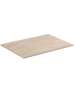 Ideal Standard Adapto planche de bois U8414FF à meuble sous lavabo et console, 700x12x505mm, décor clair en pin