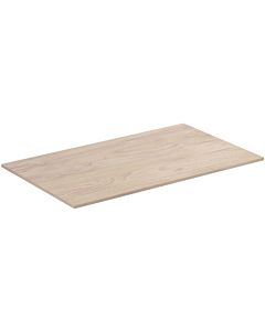 Ideal Standard Adapto planche de bois U8415FF à meuble sous lavabo et console au sol, 850x12x505mm, décor clair en pin
