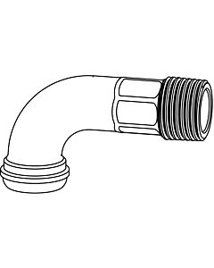 Heimeier 2244-02.355 DN 15, for one-pipe valves, nickel-plated gunmetal