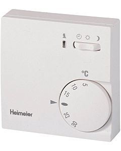 Heimeier room thermostat 1938-00.500 230 V, with temperature reduction, white