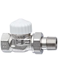 Heimeier V-exact II thermostatic valve body 3452-02.000 Rp 2000 / 2xR 2000 / 2, 2000 , shortened, brass