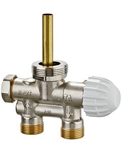 Heimeier de Heimeier de valve 50672005 M 34x1.5, AG FPL, pour la connexion à un seul point inférieur