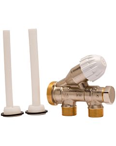 Heimeier Arcu k 100 single-pipe valve 50681005 M 34x1.5, AG FPL, for lateral single-point connection
