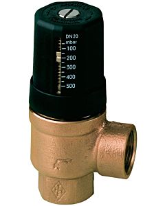 Heimeier differential Heimeier overflow valve 5501-03.000 DN 20, female thread, red brass