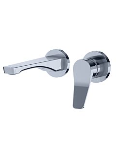 Jörger Eleven wall-mounted washbasin fitting 63320360000 chrome, projection 189mm, final assembly set