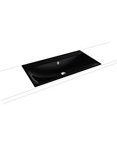 Kaldewei Silenio built-in washbasin 907806003701 3038, 90 x 46 cm, black pearl effect, overflow, without tap hole