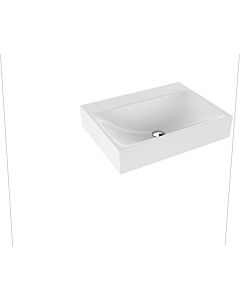 Kaldewei Silenio wall-mounted washbasin 904306313001 3044, 60 x 46 x 12 cm, white pearl effect, without overflow, without tap hole