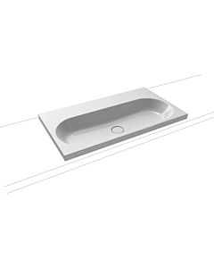 Kaldewei Centro washbasin 902906003199 3056, 90x50x4cm, manhattan pearl effect, without overflow, without tap hole