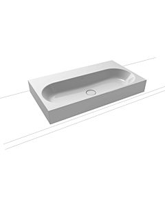 Kaldewei Centro washbasin 903106003199 3058, 90x50x12cm, manhattan pearl effect, without overflow, without tap hole