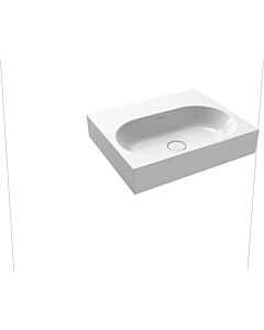 Kaldewei Centro wall-mounted washbasin 903406133001 3061, 60x50cm, rotary knob, white pearl effect, without overflow, without tap hole