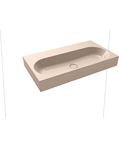 Kaldewei Centro wall-mounted washbasin 903506003030 3062, 90x50x12cm, bahamabeige pearl effect, without overflow, without tap hole