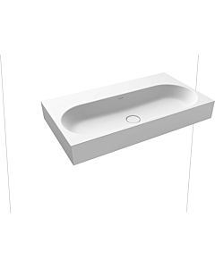 Kaldewei Centro wall-mounted washbasin 903506003711 3062, 90x50x12cm, alpine white matt pearl effect, without overflow, without tap hole