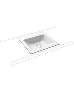 Kaldewei Cono built-in washbasin 908206003001 3075, 50x50cm, white pearl effect, without overflow, without tap hole