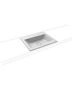 Kaldewei Cono built-in washbasin 901606033199 3080, 60x50cm, manhattan pearl effect, without overflow, 3 tap holes
