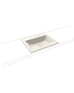 Kaldewei Cono built-in washbasin 901606033231 3080, 60x50cm, pergamon pearl effect, without overflow, 3 tap holes