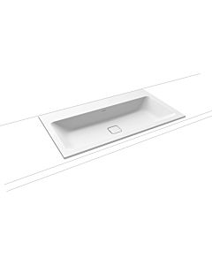Kaldewei Cono built-in washbasin 901706003711 3081, 90x50cm, alpine white matt pearl effect, without overflow, without tap hole