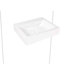 Kaldewei Cono wall-mounted washbasin 902506003715 3089, 60x50x12cm, cataniagrey matt pearl effect, without overflow, without tap hole
