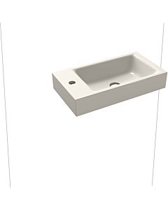 Kaldewei Puro washbasin 906906013231 without overflow, with tap hole, pergamon pearl effect, 55x30x1,0cm