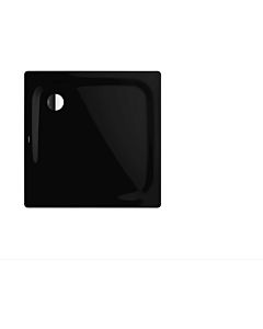 Kaldewei Superplan Classic receveur de douche 446948040701 90x90x2,5cm, avec support, noir